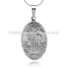 Christ en métal argenté à bas prix 2016 avec pendentif Ancient Saint Holy Neckalce fabriqué en Chine